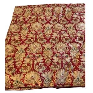 Ralph Lauren Home Jardiniere Red Paisley Queen Comforter 92x94